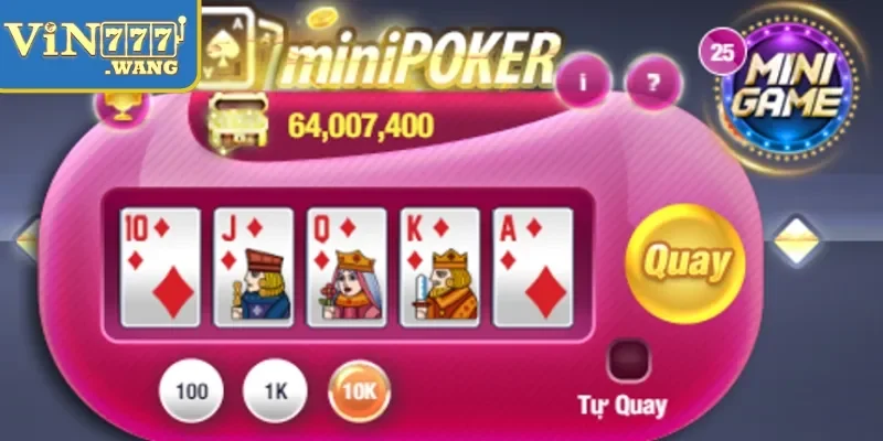 Tại sao game Mini Poker lại hot đến vậy
